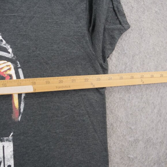 Billy Idol Rebel Yell Shirt Mens Extra Large Gray Rock Tour Album Cover New * - Picture 10 of 13